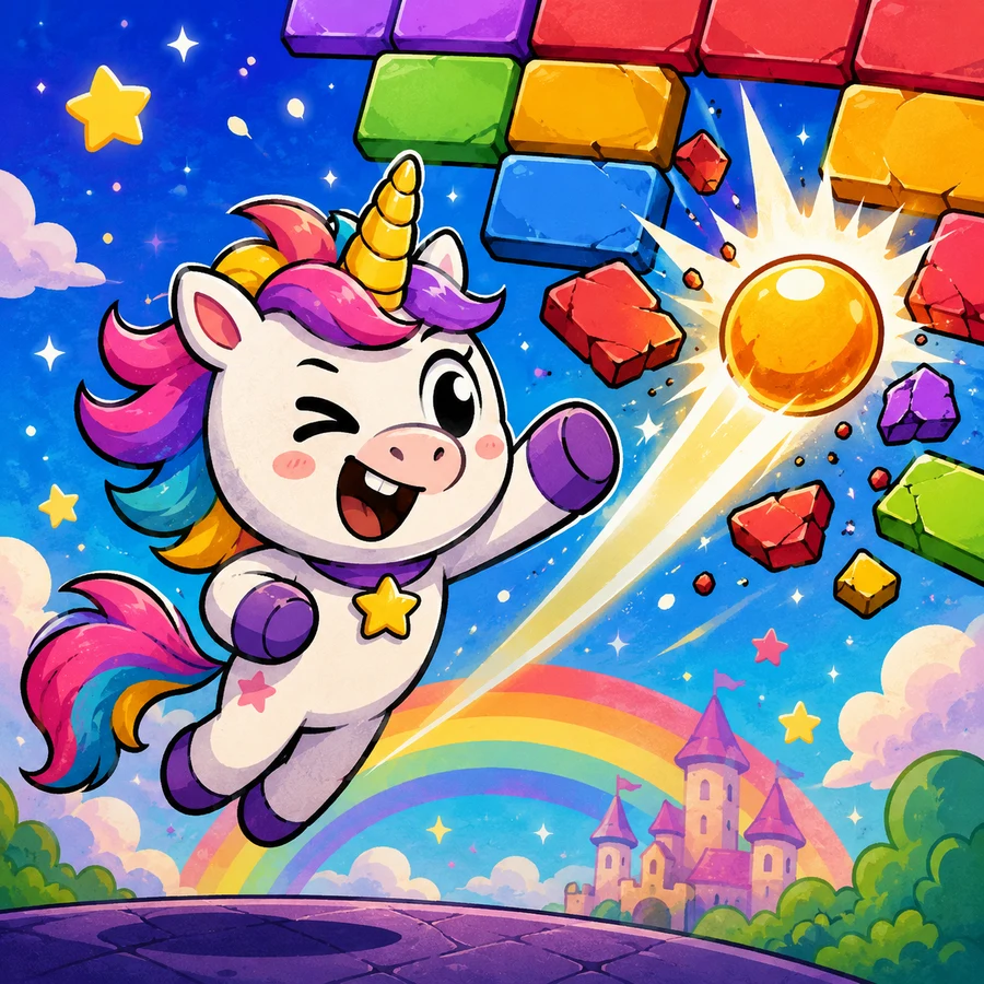Cover art for Brick Breaker Unicorn