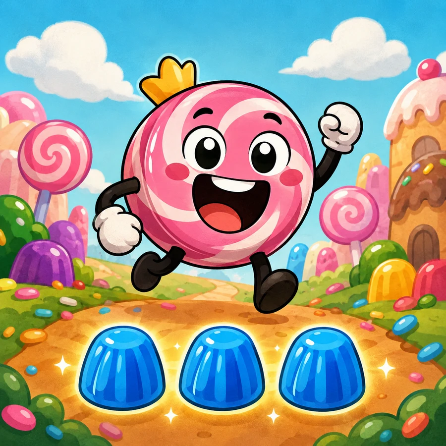 ภาพปกเกม จับคู่ลูกกวาด 3