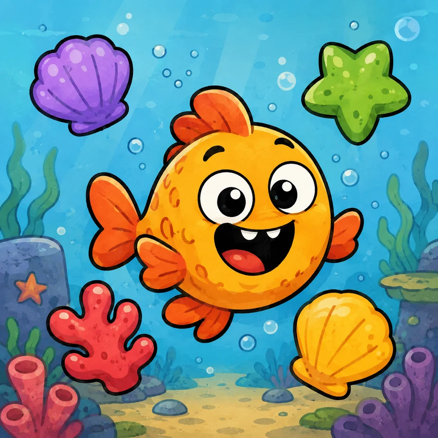 ภาพปกเกม จับคู่โลกใต้ทะเล 3