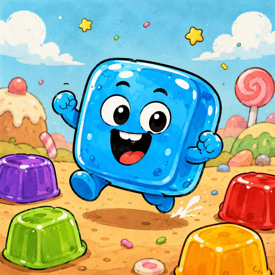 ภาพปกเกม จับคู่เยลลี่ 3