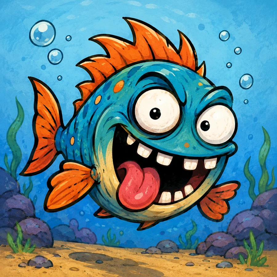 ภาพปกเกม ปลาคลั่งทะลุโลก