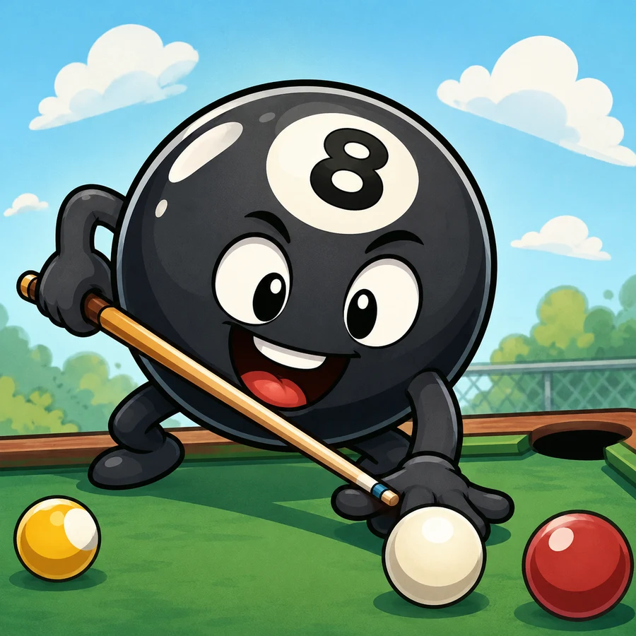 ภาพปกเกม สนุกเกอร์ พูล 8 ลูก