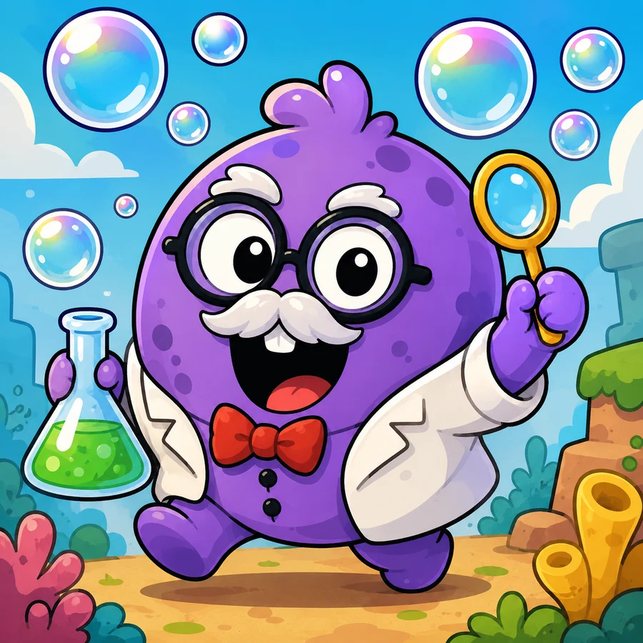 ภาพปกเกม ศาสตราจารย์ฟองสบู่